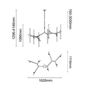 Colgante Interior MILÁN Q39747-BK Proveedor Quor Iluminación