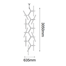 Colgante Interior MILÁN Q39749-GD Proveedor Quor Iluminación