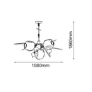 Colgante Interior SAKURA Q48115-GD/HW Proveedor Quor Iluminación