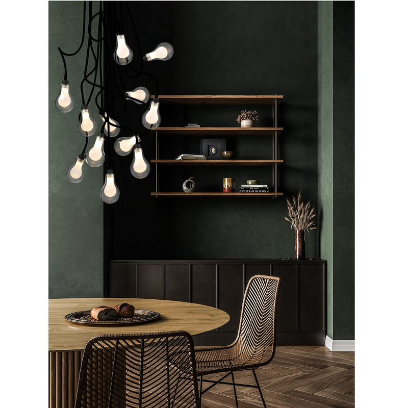 Colgante Interior KNIPS Q60601-BK Proveedor Quor Iluminación