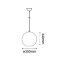 Colgante Interior SOLAR Q60657-SM Proveedor Quor Iluminación
