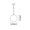 Colgante Interior SOLAR Q60658-SM Proveedor Quor Iluminación