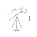 Mesa Interior PIXEL Q60663-CP Proveedor Quor Iluminación