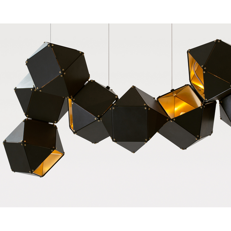 Colgante Interior CUBE Q63606-BL 12 Luces Proveedor Quor Iluminación