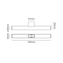 Pared Interior AMSTERDAM Q83205-CH Proveedor Quor Iluminación