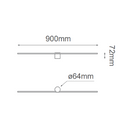 Pared Interior GRAFF Q83609-BK Proveedor Quor Iluminación