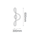 Lámpara de pared tipo arbotante PAVLOVA Q92821-GD Proveedor Quor Iluminación