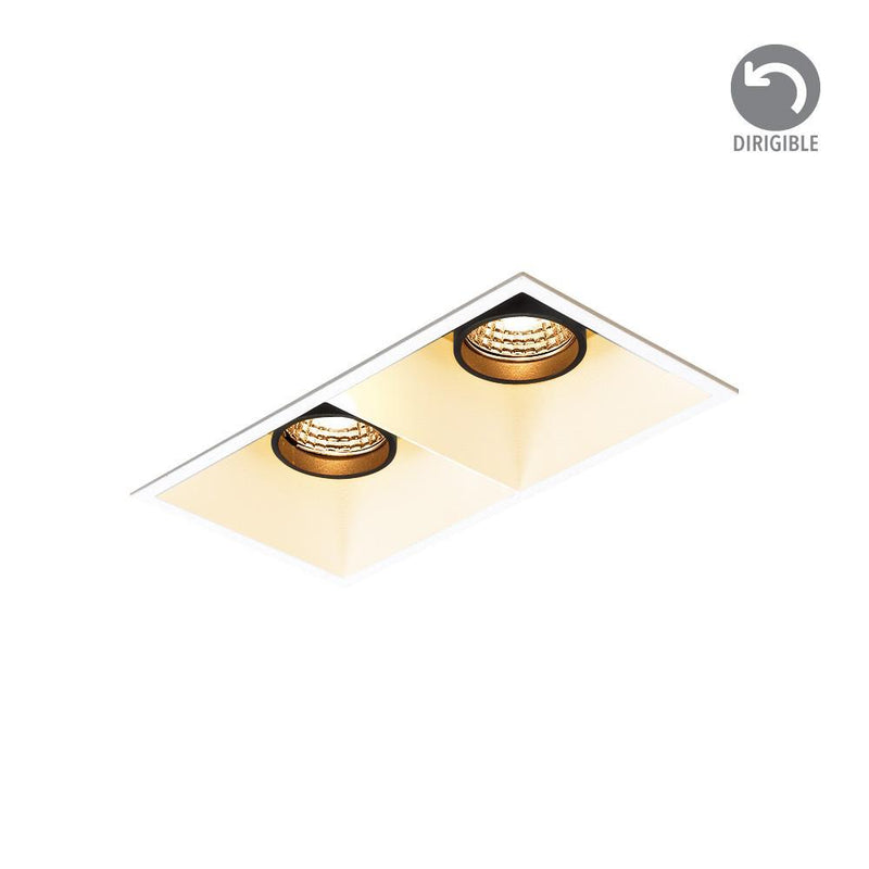 Luminaria de Empotrar en Techo, Residencial, Hospitalidad, Servicios y Diseño RE1072BBCA Construlita