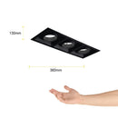 Luminaria de Empotrar en Techo, Residencial, Hospitalidad, Servicios y Diseño RE1079NBCA Construlita