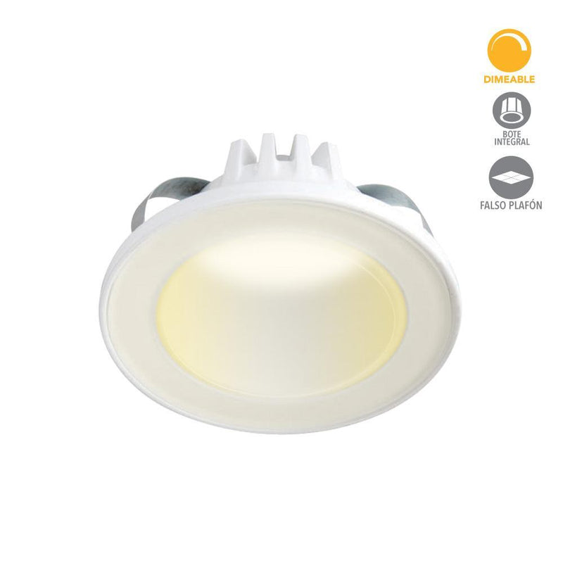 Luminaria de Empotrar en Techo, Residencial, Hospitalidad, Servicios y Diseño RE1212BBCD Construlita