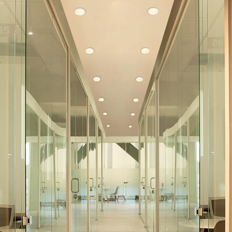 Luminaria de Empotrar en Techo, Residencial, Hospitalidad, Servicios y Diseño RE1212BBCD Construlita