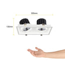 Luminaria de Empotrar en Techo, Residencial, Hospitalidad, Servicios y Diseño RE1302BBCB Construlita