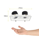 Luminaria de Empotrar en Techo, Residencial, Hospitalidad, Servicios y Diseño RE1306BBCB Construlita