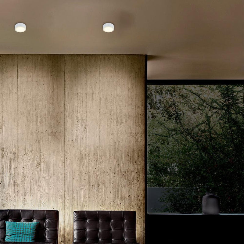 Luminaria de Sobreponer, Residencial, Hospitalidad, Servicios y Diseño Techo RE4024BBCD Construlita