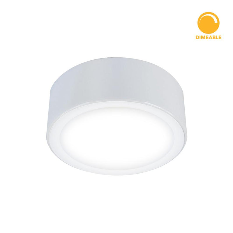 Luminaria de Sobreponer, Residencial, Hospitalidad, Servicios y Diseño Techo RE4024BBND Construlita