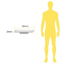 Luminaria de Sobreponer, Hospitalidad, Servicios y Diseño Muro RE6071BBCB Construlita