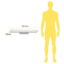 Luminaria de Sobreponer, Hospitalidad, Servicios y Diseño Muro RE6072BBCB Construlita