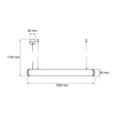 Luminaria de Suspender , Residencial, Hospitalidad, Servicios y Diseño RE8079BBNB Construlita