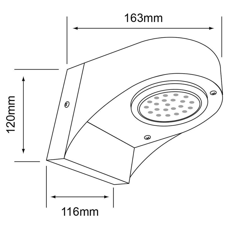 Pared Exterior SLLED-11 Valeta