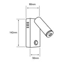 Lectura Interior TLLED-2050/N Delphinus