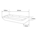 Pared Interior TLLED-404/8W/30B Fuku