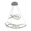 Lámpara colgante de aros uso interior led TP-7058P-2 Marca LEON ILUMINACIÓN - Lite Shop