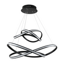 Lámpara colgante de aros uso interior led TP-7058P-2 Marca LEON ILUMINACIÓN - Lite Shop