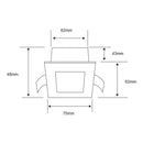 Empotrado Interior YD-134/B Alba