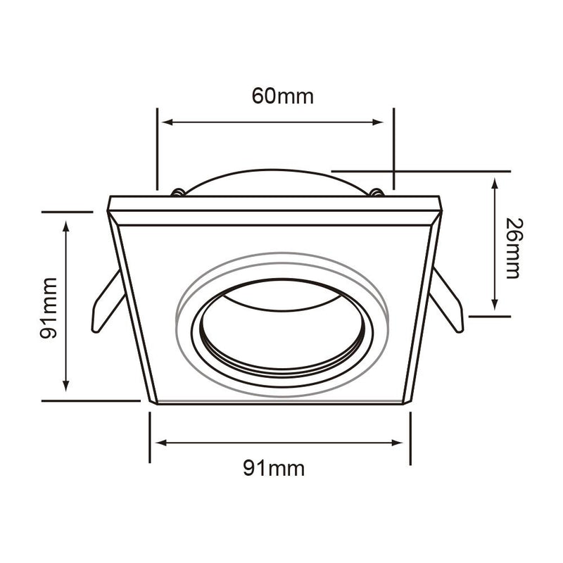 Empotrado Interior YD-225/CE Enif I