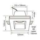 Empotrado Interior YD-441 Ahmedabad I