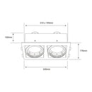 Empotrado Interior YD-700-2/N Nanchong I