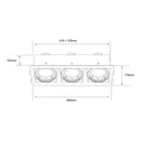 Empotrado Interior YD-700-3/N Nanchong II