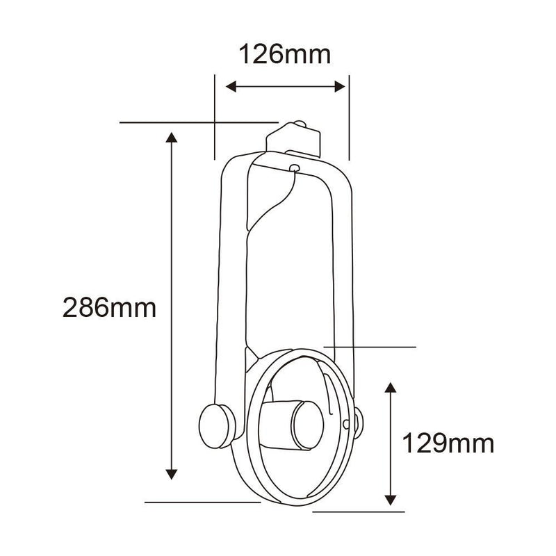 Riel Y Spot Interior YS-395/N Bellizi