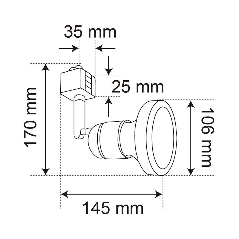 Riel Y Spot Interior YS-397/B Belfort