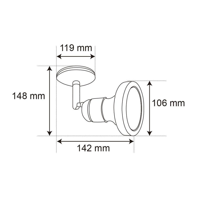 Riel Y Spot Interior YS-398/B Belforti I