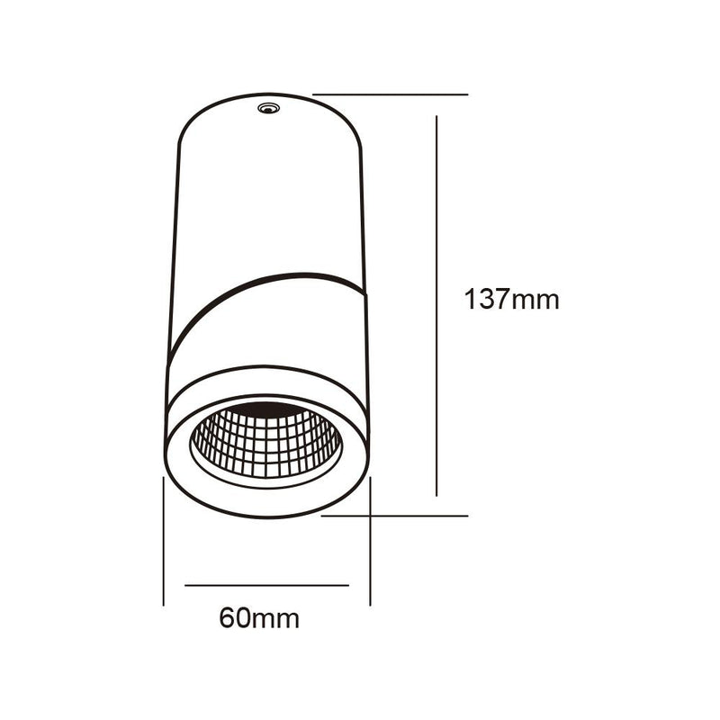 Riel Y Spot Interior YSNLED-007/30/B Pollux