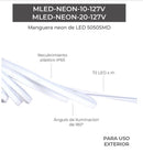 Manguera Neón LED 5050 SMD MLED-NEON-20-127V